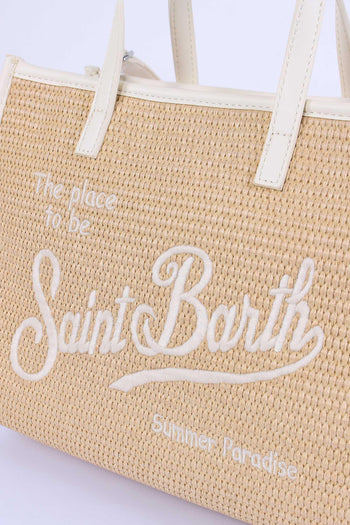 Vivian Mid Paglia Profilo Contrasto Beige/bianco - 4