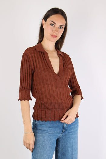 Polo Lurex Caffe - 3