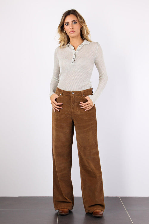 Pantalone Coste Velluto Read Camel