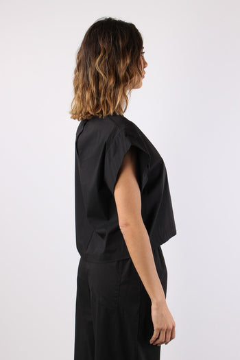 Casacca Manica Aletta Nero - 6