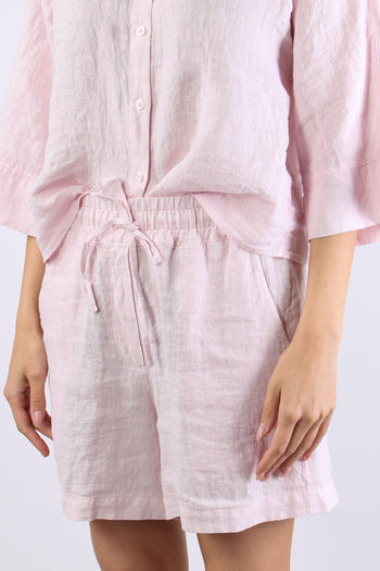 Short Lino Rosa - 7