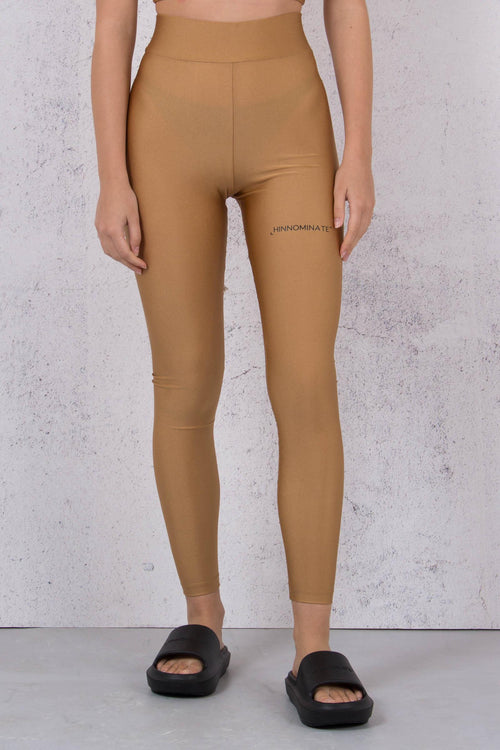 Leggings Lycra Nocciola
