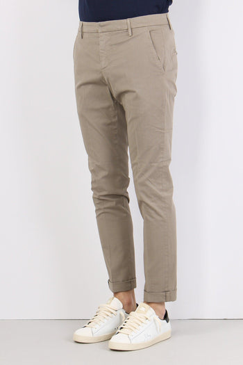 Gaubert Pantalone Popeline Tortora - 3