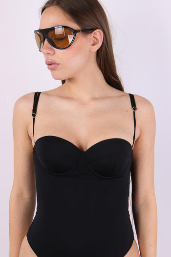 Rihanna Costume Intero Ferretto Nero - 6