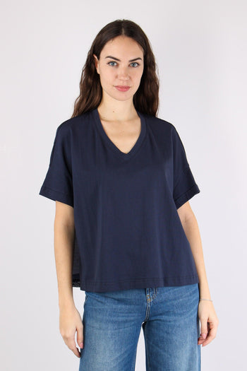 T-shirt Scavo V Organza Blue - 2