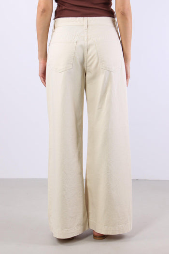 Pantalone Abbottonatura Asimet Naturale - 4