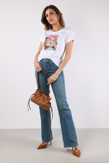 T-shirt Slim Fantasia Bianco/explore - 2