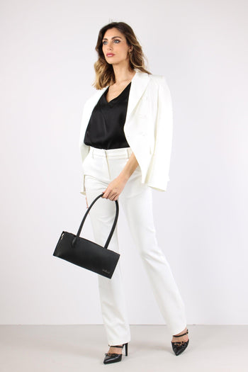 Krizia Pantalone Palazzo Lin Pink Tin - 5