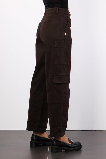 Pantalone Cargo Bull Cioccolato - 5