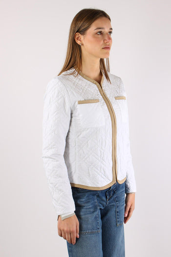 Jalina Giubbotto Trapunta White - 8