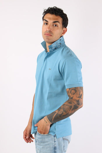 Polo Sotto Collo Bandana Avio - 6