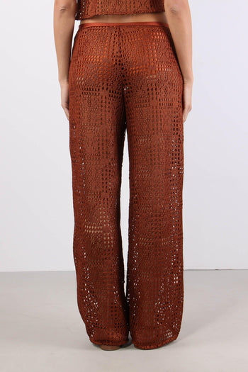 Pantalone Crochet Bronzo - 4