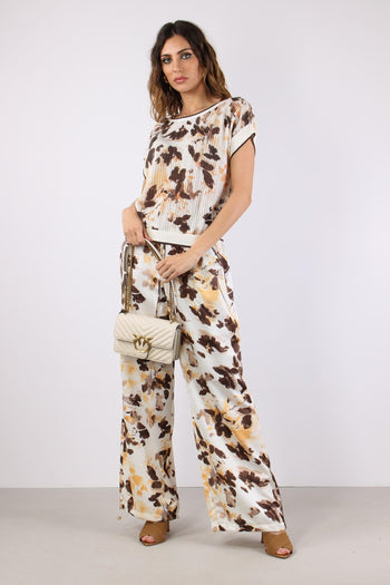 Blusa Traforata Fantasia Brown Shades - 3