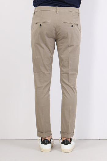 Gaubert Pantalone Popeline Tortora - 4