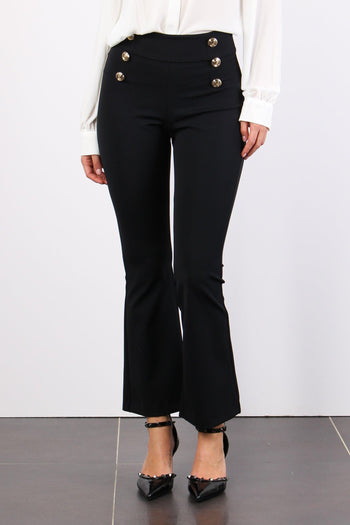 Norypantalone Twid Bottoni Black - 5