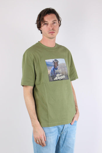 T-shirt Stampa Steve Mc Queen Olvine - 6