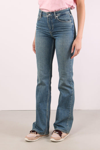 Jeans Basico Zampa Denim Blu - 2