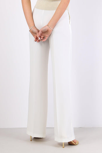 Pantalone Gamba Dritta Bianco - 4
