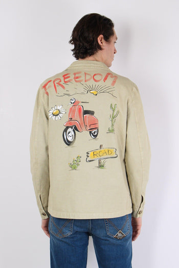 Field Jacket Dipinto Vespa Safary - 4