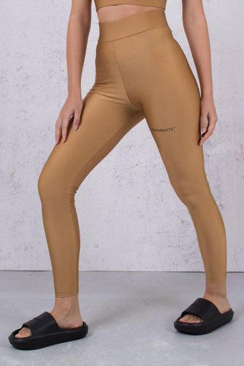 Leggings Lycra Nocciola - 5