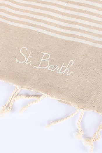 Foutas Righe Beige/bianco - 5