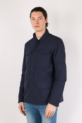 Kemp Feel Jacket Nylon Navy Blue - 3