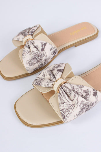 Ciabatta Fiocco Beige - 4