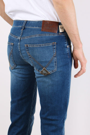 Denim Slim Fit Denim Medio - 7