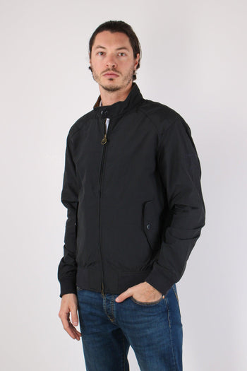 Field Jacket Colletto Velluto Navy - 4