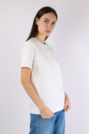 T-shirt Slim Logo Gesso - 6