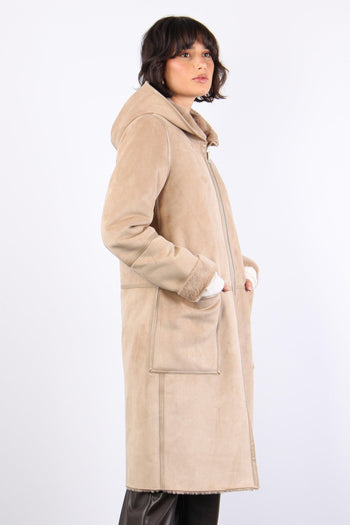 Cappotto Ecomontone Reversibil Sand - 5