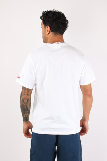 T-shirt Scritta Ricami Snoopy Caffe - 5