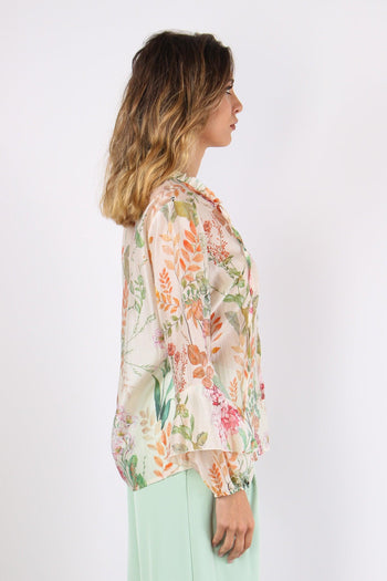 Casacca Rouge Manica Fantasia Naturale - 6