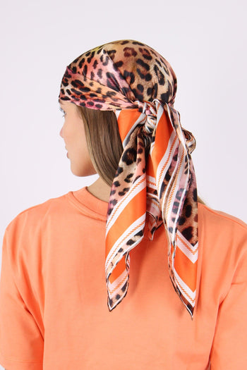 Foulard Logo Allover Animalier - 5