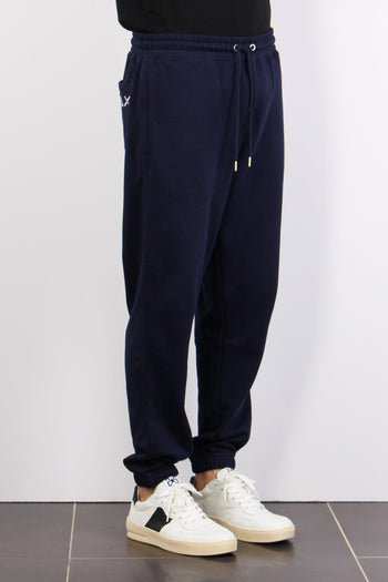 Pantalone Tuta Basico Navy Blue - 5