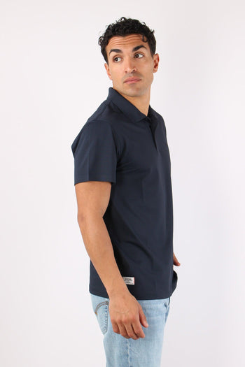 Polo Piquet Tecnica Navy Blue - 6