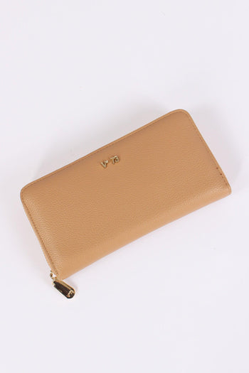 Keira Portafoglio Zip Around Beige - 4