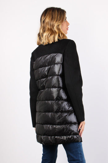 Cappotto Panno Piuma Black - 5