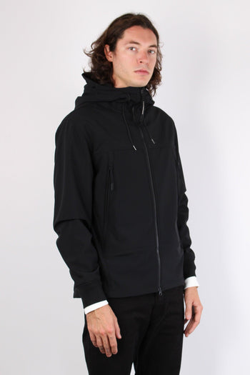 Felpa Softshell Occhiale Black - 5