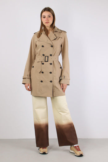 Audrey Trench Doppiopetto Stardust Beige - 8