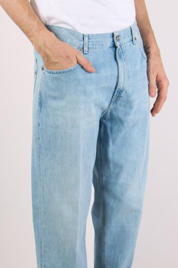 Ervin Denim Gamba Morbida Denim Chiaro - 6