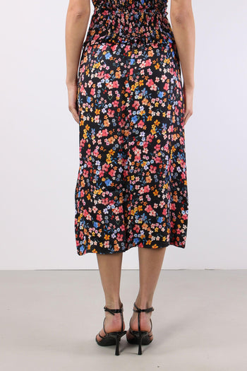 Gonna Spacco Inserto Pizzo Nero - 4