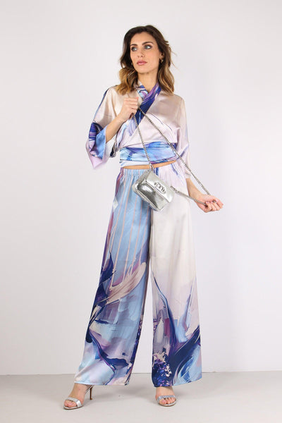 Kimono Fantasia Blu