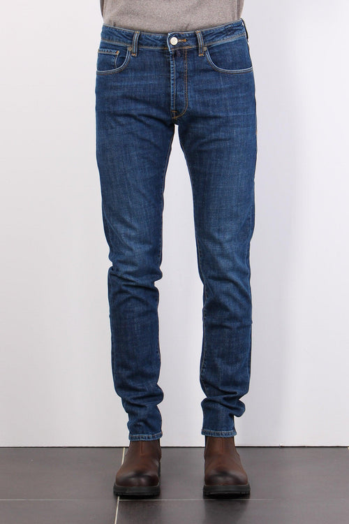 Denim Slim Denim Scuro - 2