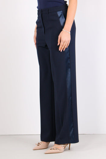 Pantalone Banda Raso Blu - 4