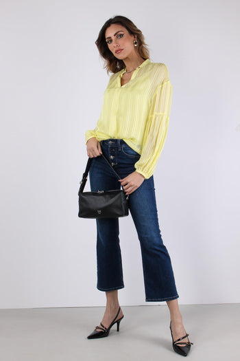 Casacca Ml Effetto Rigato Lemon Juice - 5