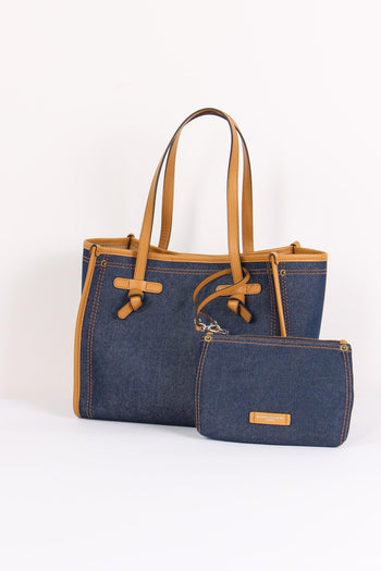 Mini Shopping Denim Blue - 2