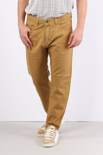 Pantalone Cropped Bull Beige - 2