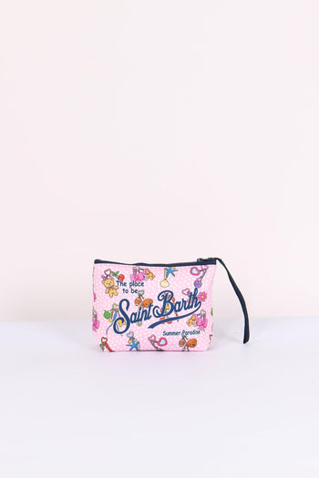 Aline Pochette Charms Rosa - 3
