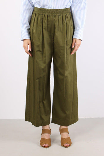 Golfo Pantalone Coulisse Rasatelo Kaki - 2